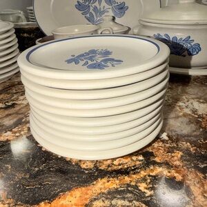 pfaltzgraff yorktowne salad plate set of 10